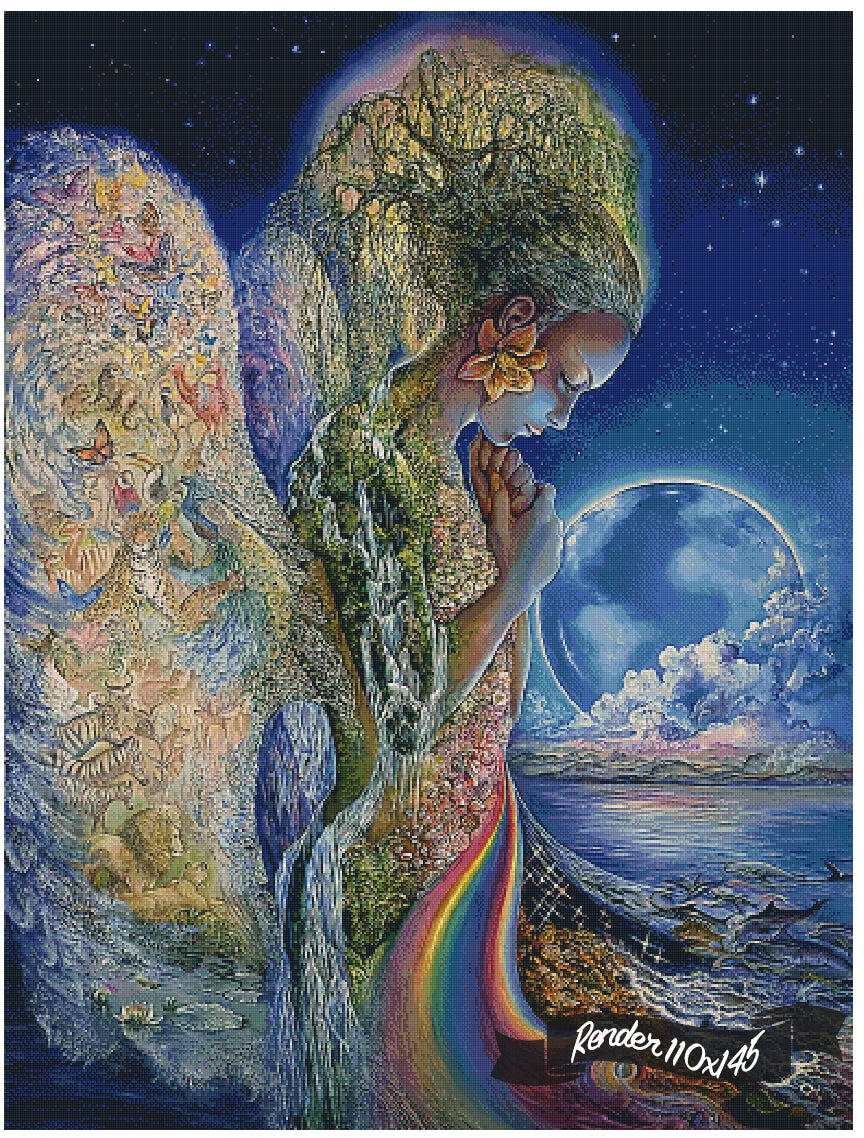 Sadness Of Gaia ©Josephine Wall