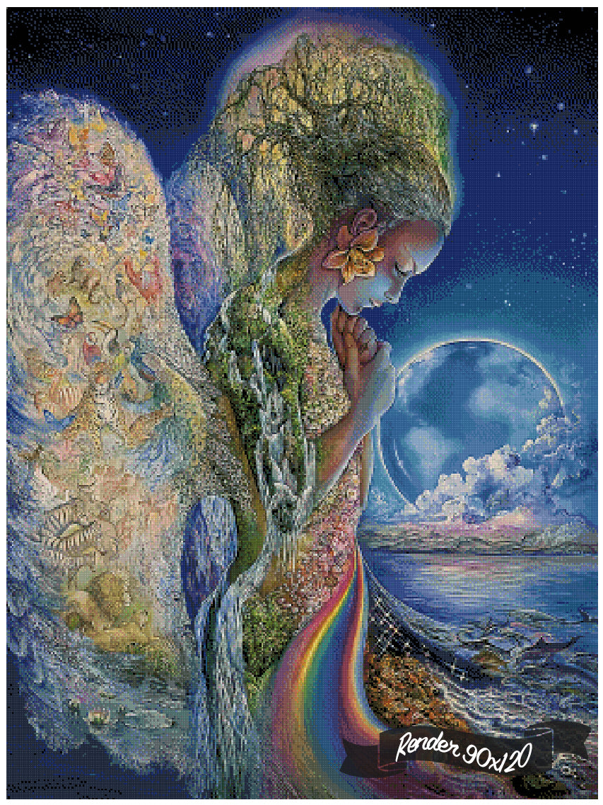 Sadness Of Gaia ©Josephine Wall