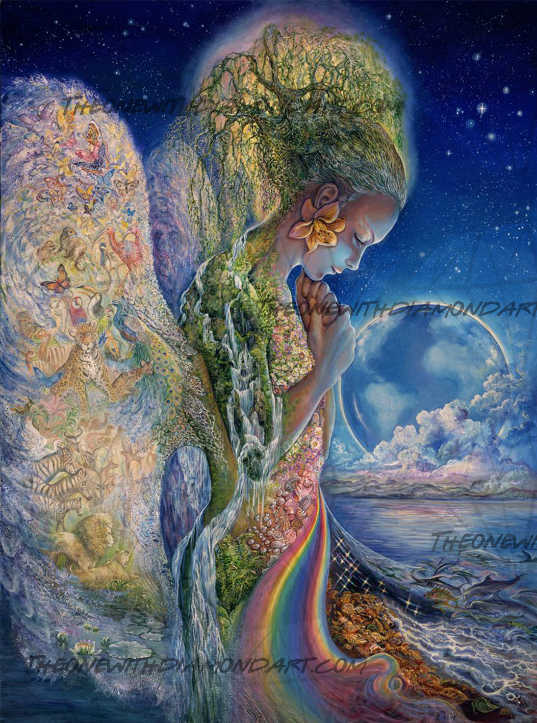 Sadness Of Gaia ©Josephine Wall