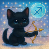 Sagittarius Kitten ©The One With The Diamond Art