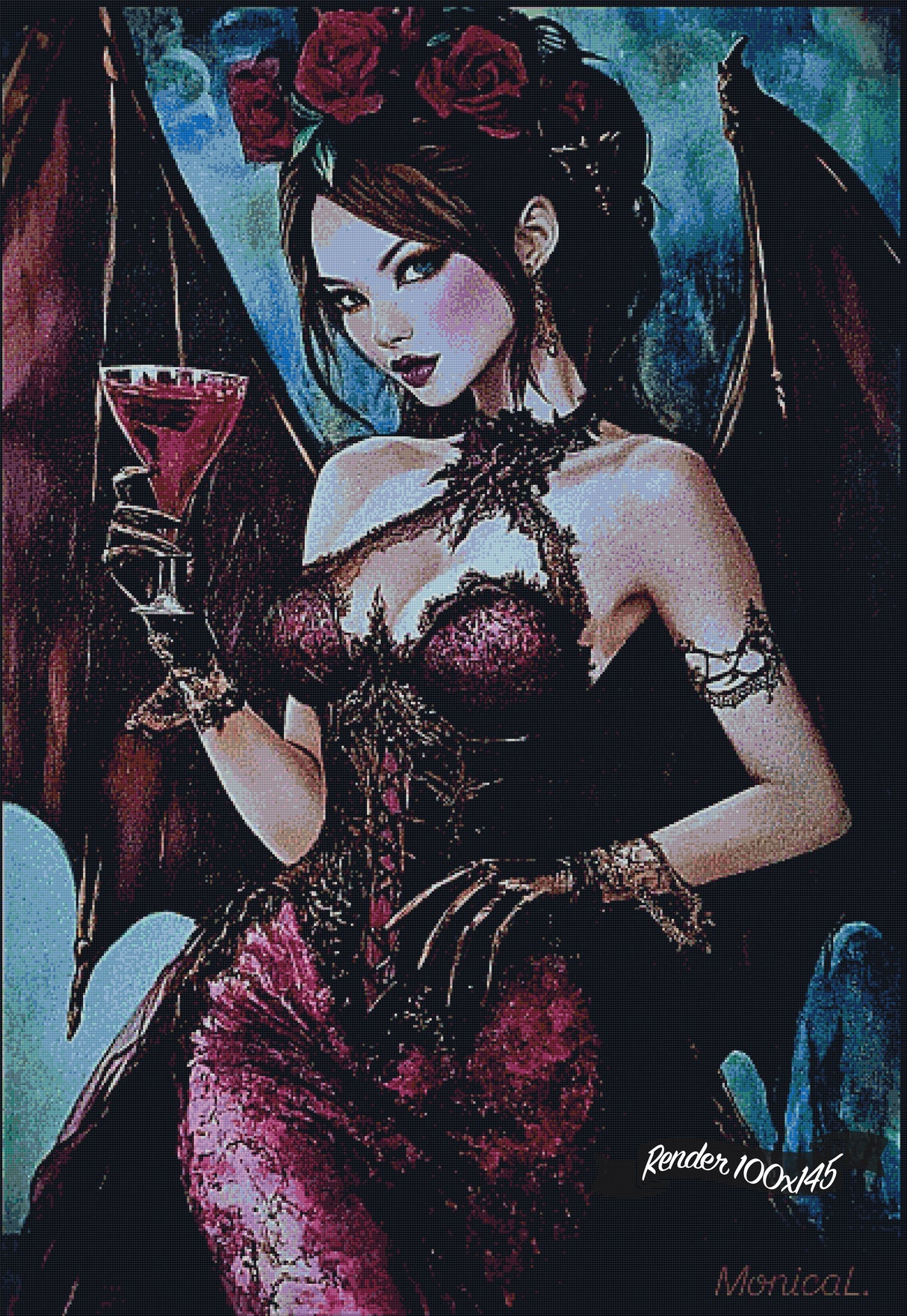 Scarlett ©MonicaL.Art.