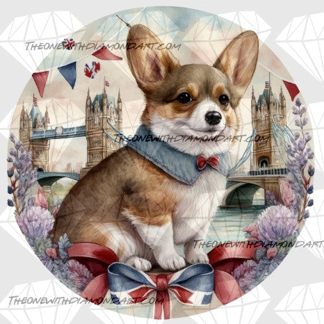 Patriotic Corgi 1