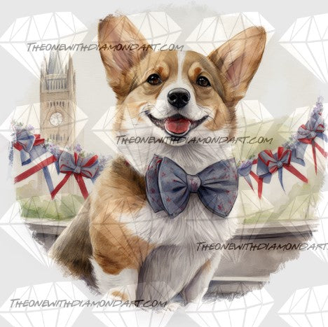 Patriotic Corgi 2