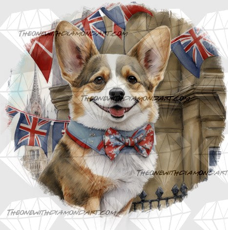 Patriotic Corgi 3