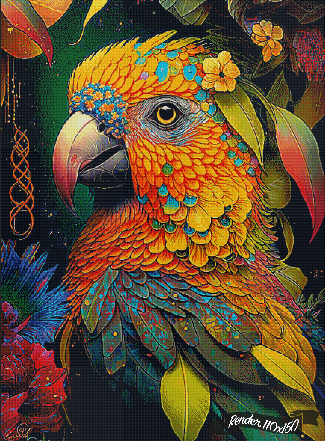 Queen's Aviary - Marley ©RomantzArt