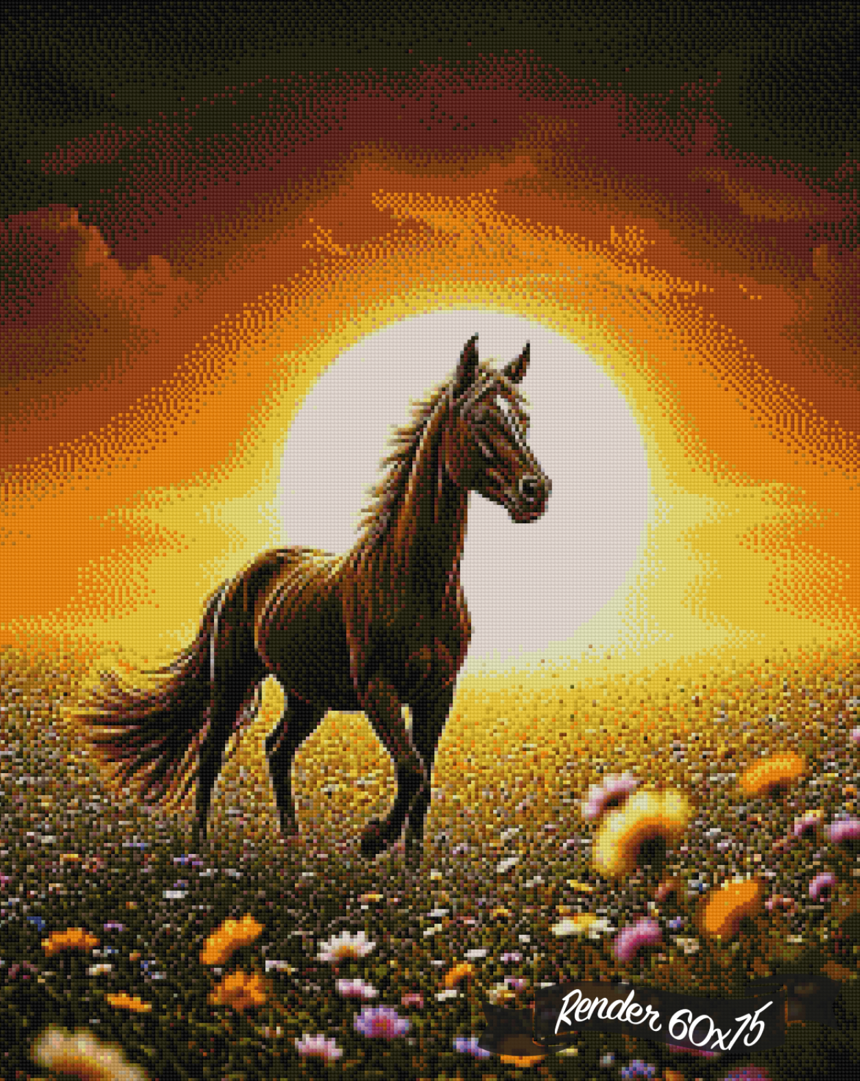 Equine Sunset ©Morrigan Austin