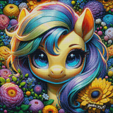 Violet Bee ©Cocomarshmallow Art