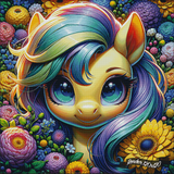 Violet Bee ©Cocomarshmallow Art