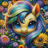 Violet Bee ©Cocomarshmallow Art