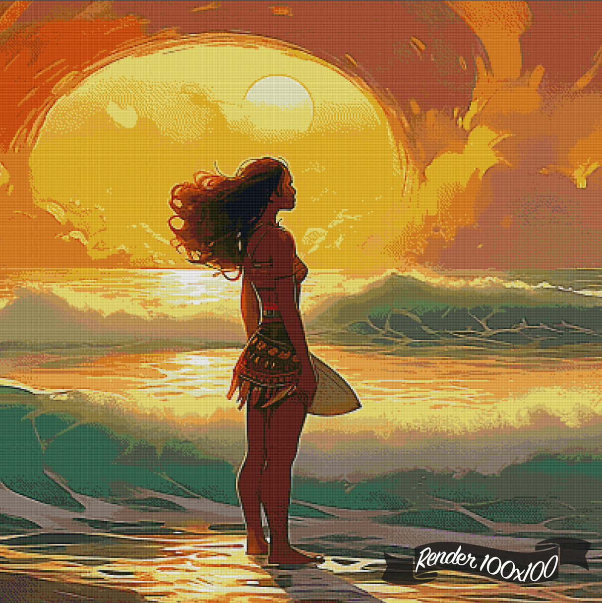 The Princess Collection - Edge Of The Water ©Diamants et Strass