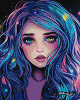 Dreamy Dual Gaze ©Cocomarshmallow Art