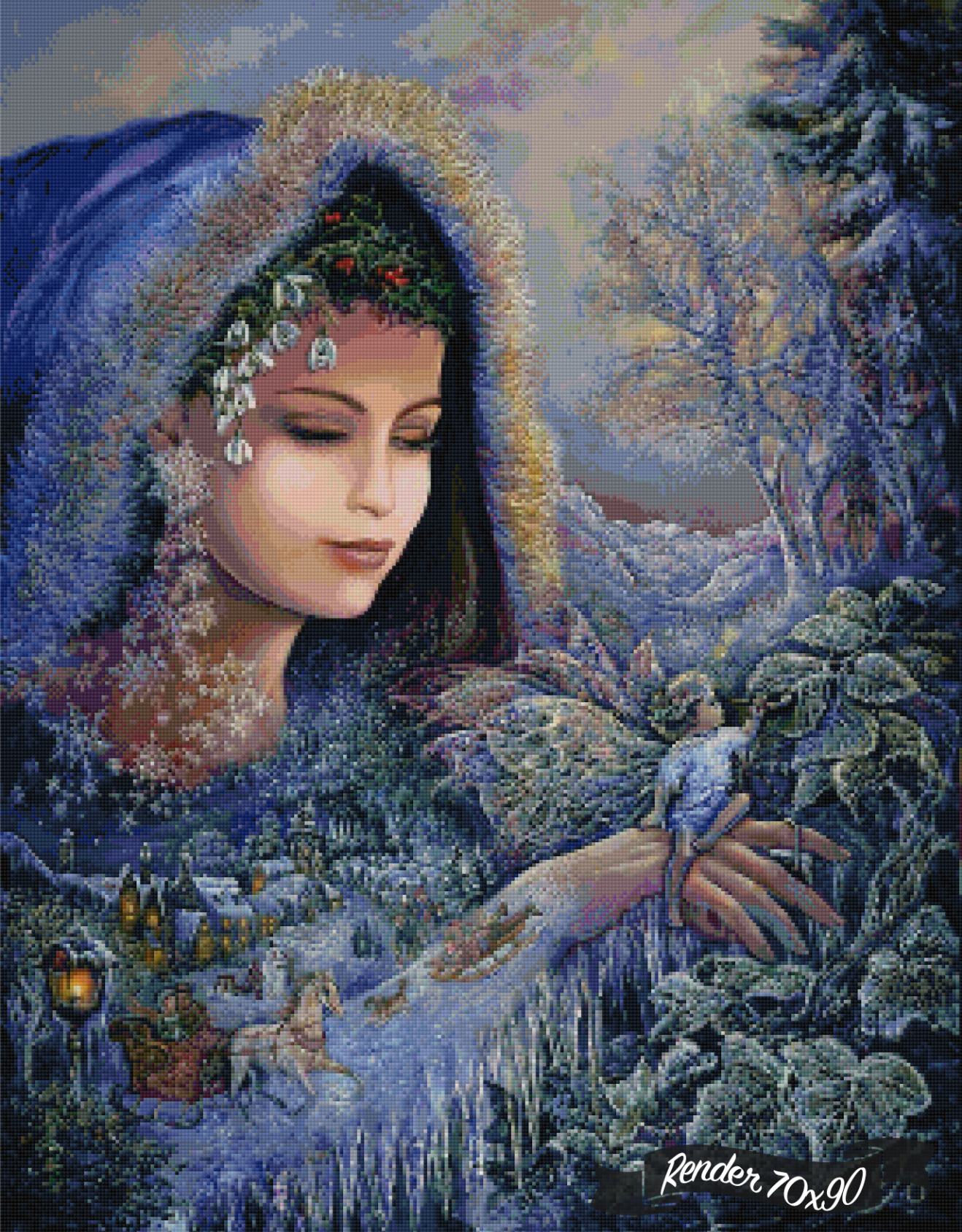 Spirit Of Winter ©Josephine Wall