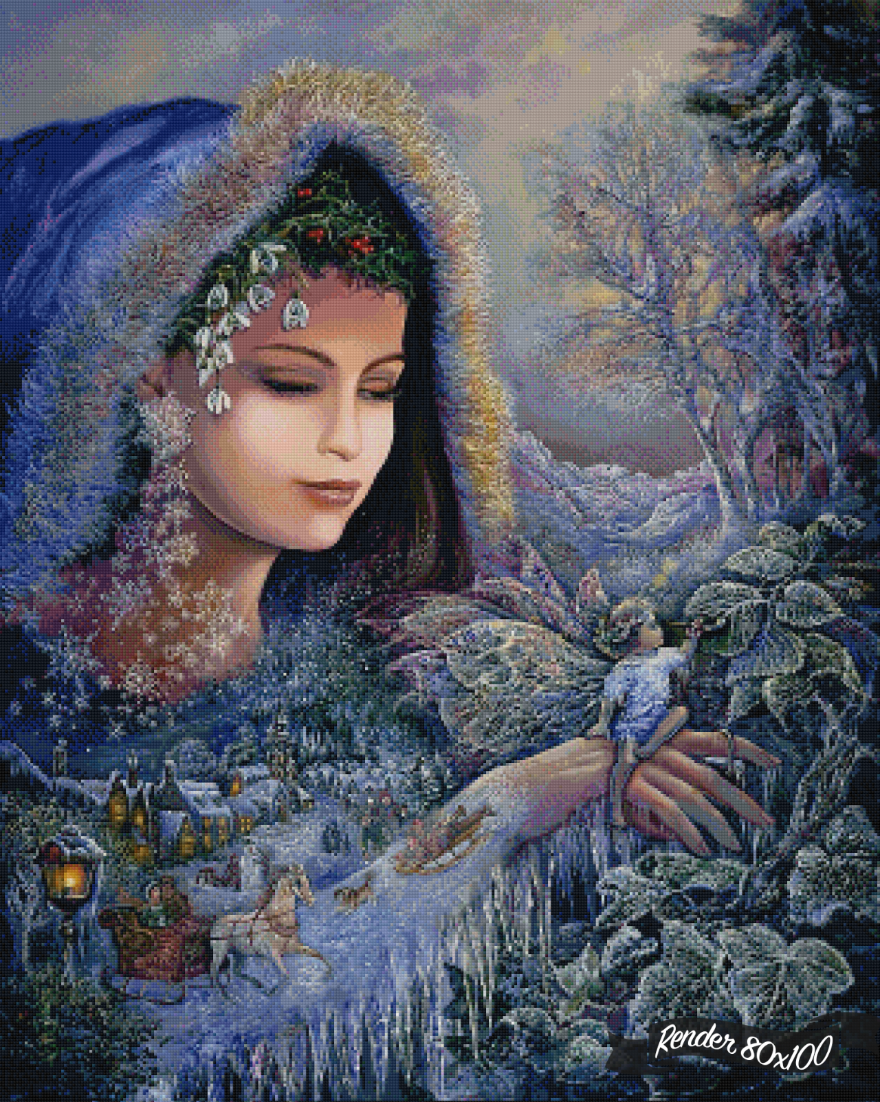 Spirit Of Winter ©Josephine Wall