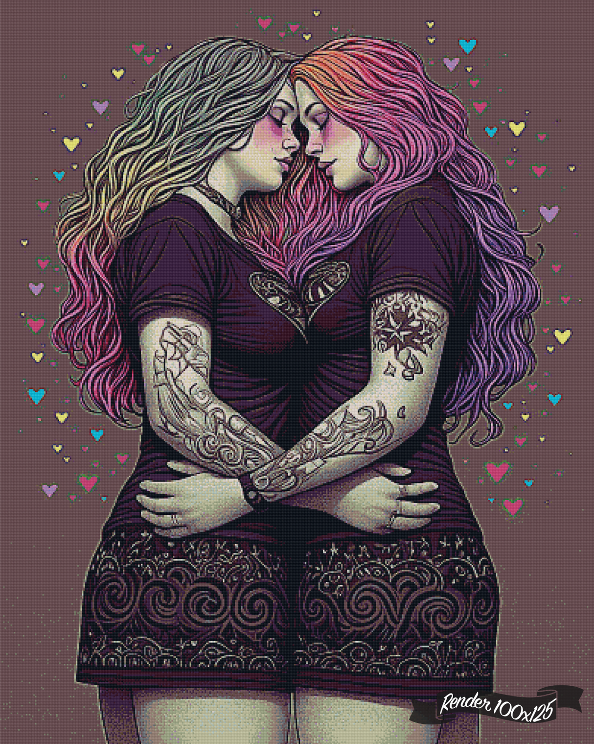 Colorful Embrace ©Shala Jarias