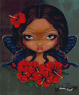 Red Hibiscus Fairy ©Jasmine Becket-Griffith
