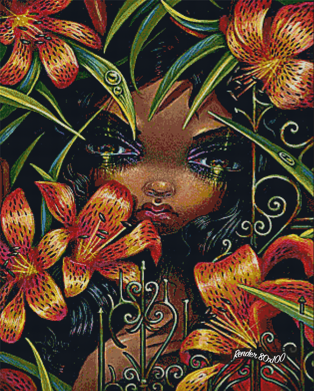 The Language Of Flowers 5 ©Jasmine Becket-Griffith