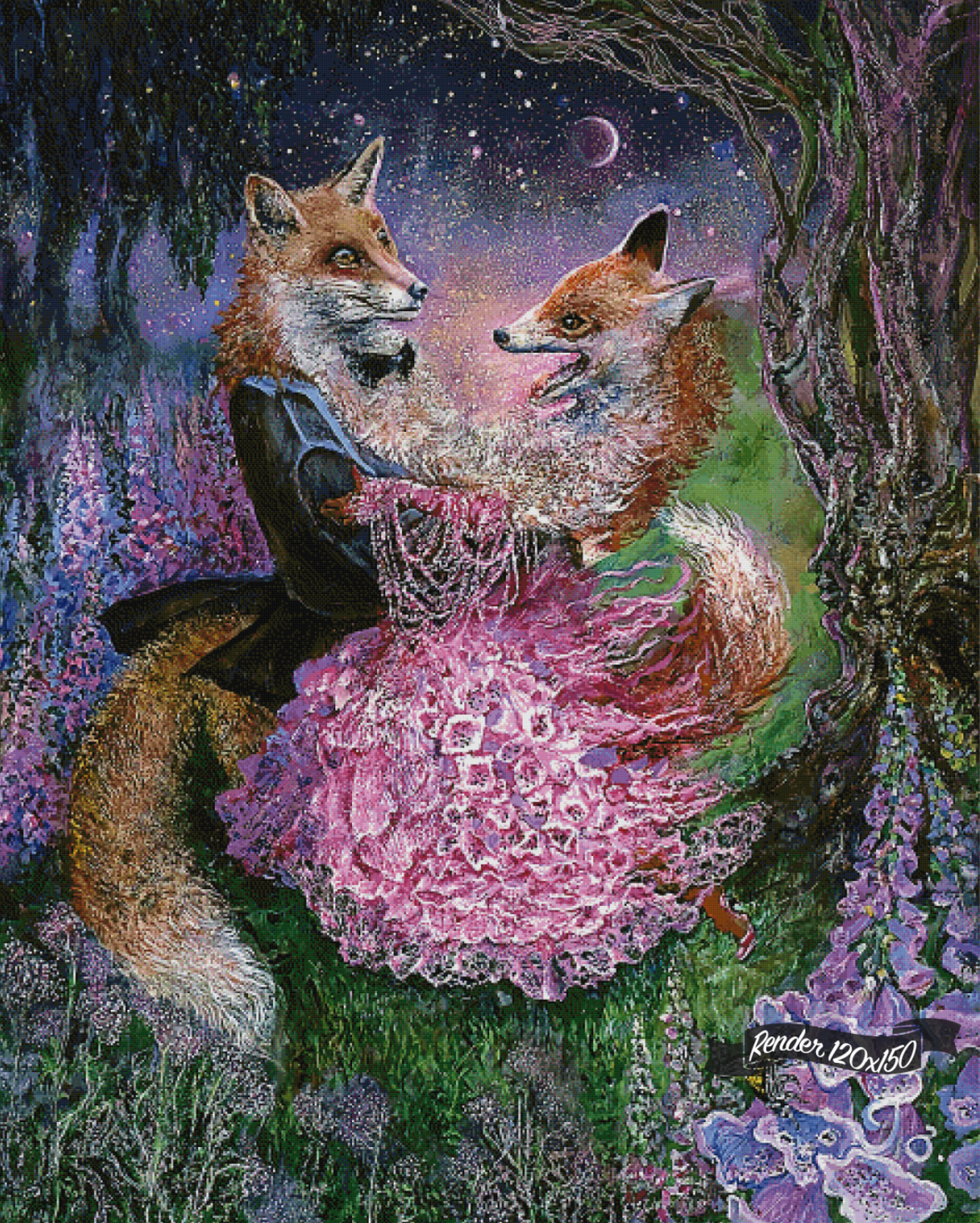 Foxtrot ©Josephine Wall
