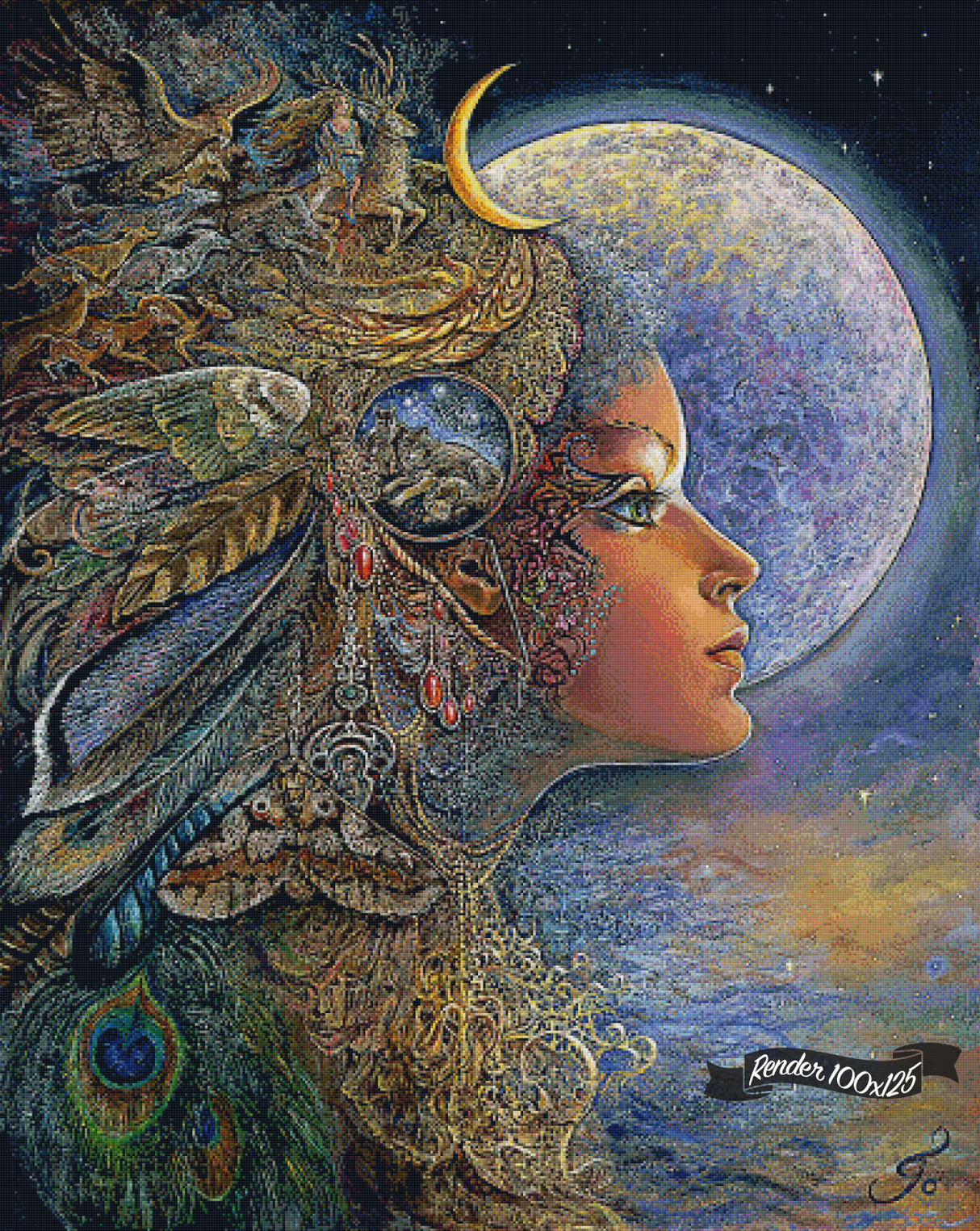 Diana ©Josephine Wall