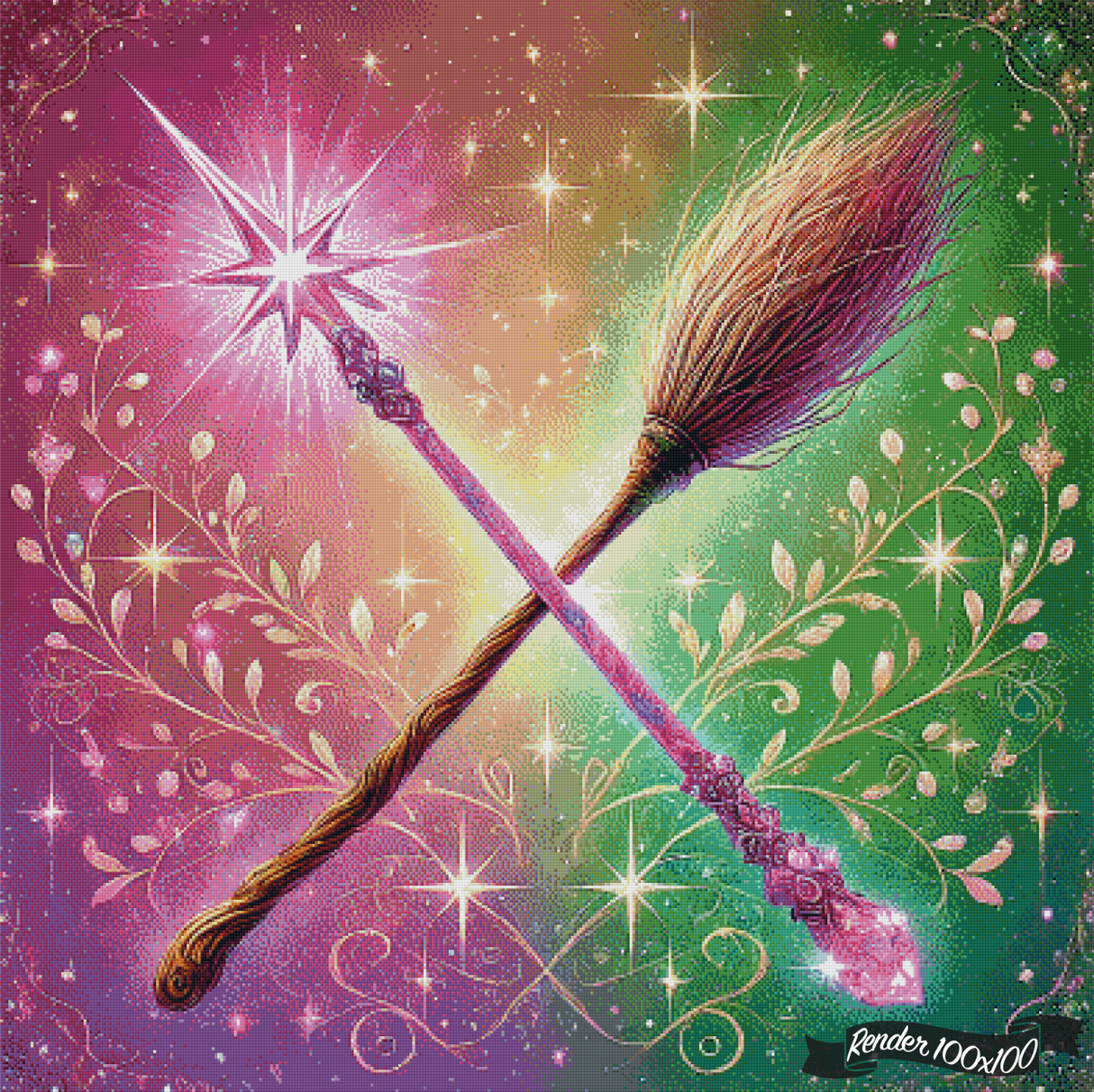 The Wands ©Cocomarshmallow Art