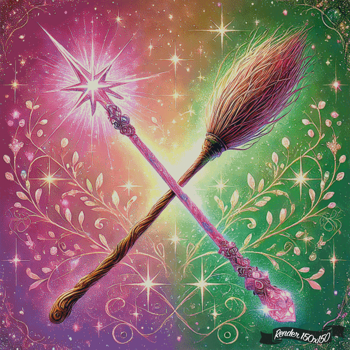 The Wands ©Cocomarshmallow Art