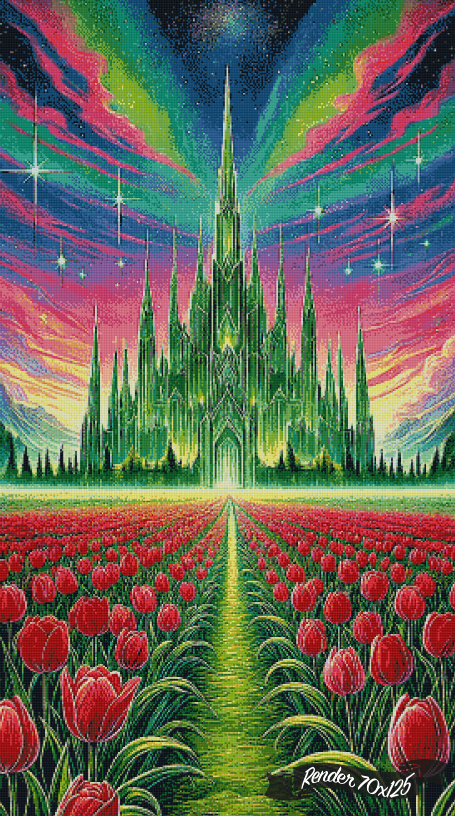 Emerald Castle ©Cocomarshmallow Art