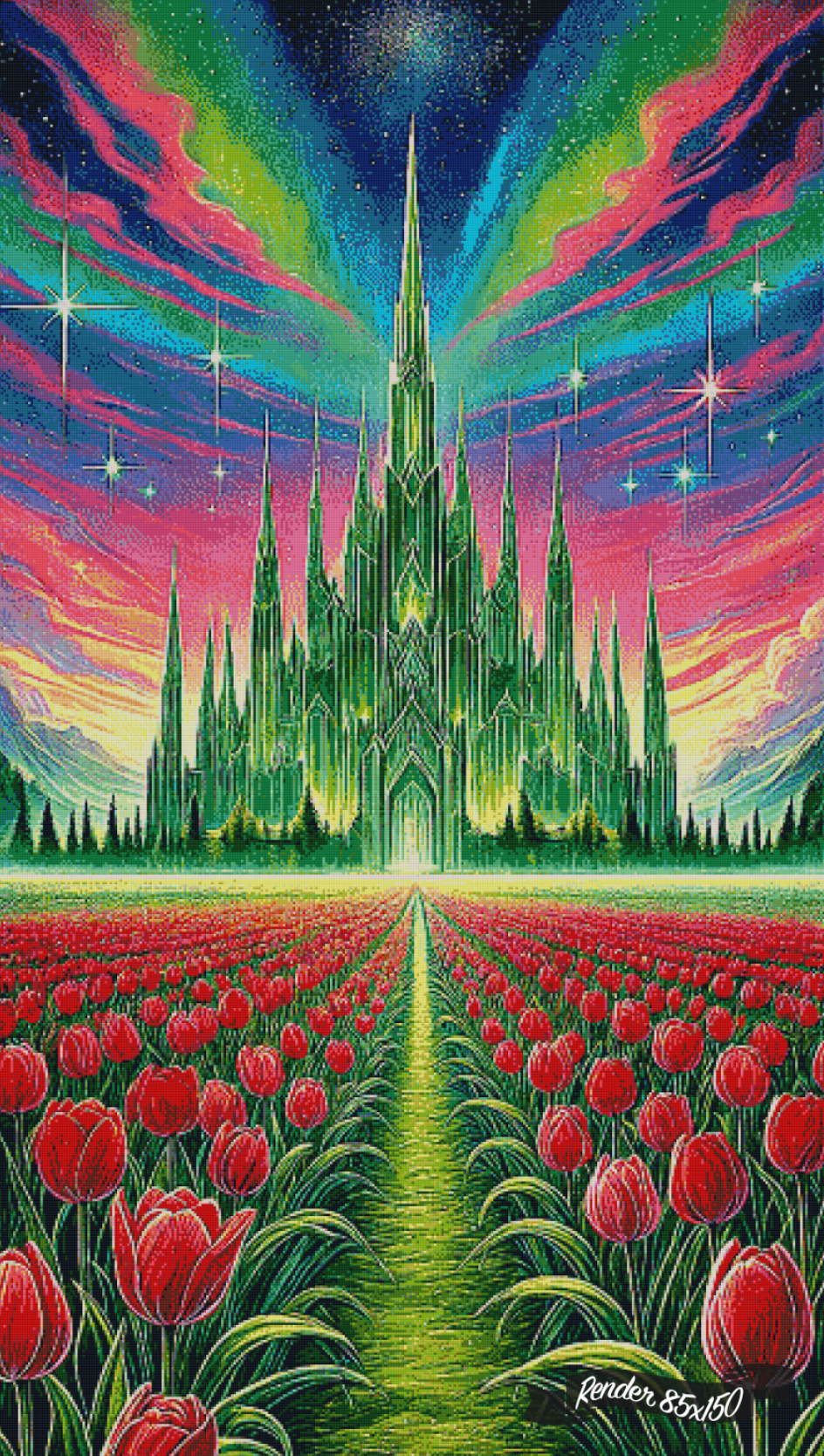 Emerald Castle ©Cocomarshmallow Art