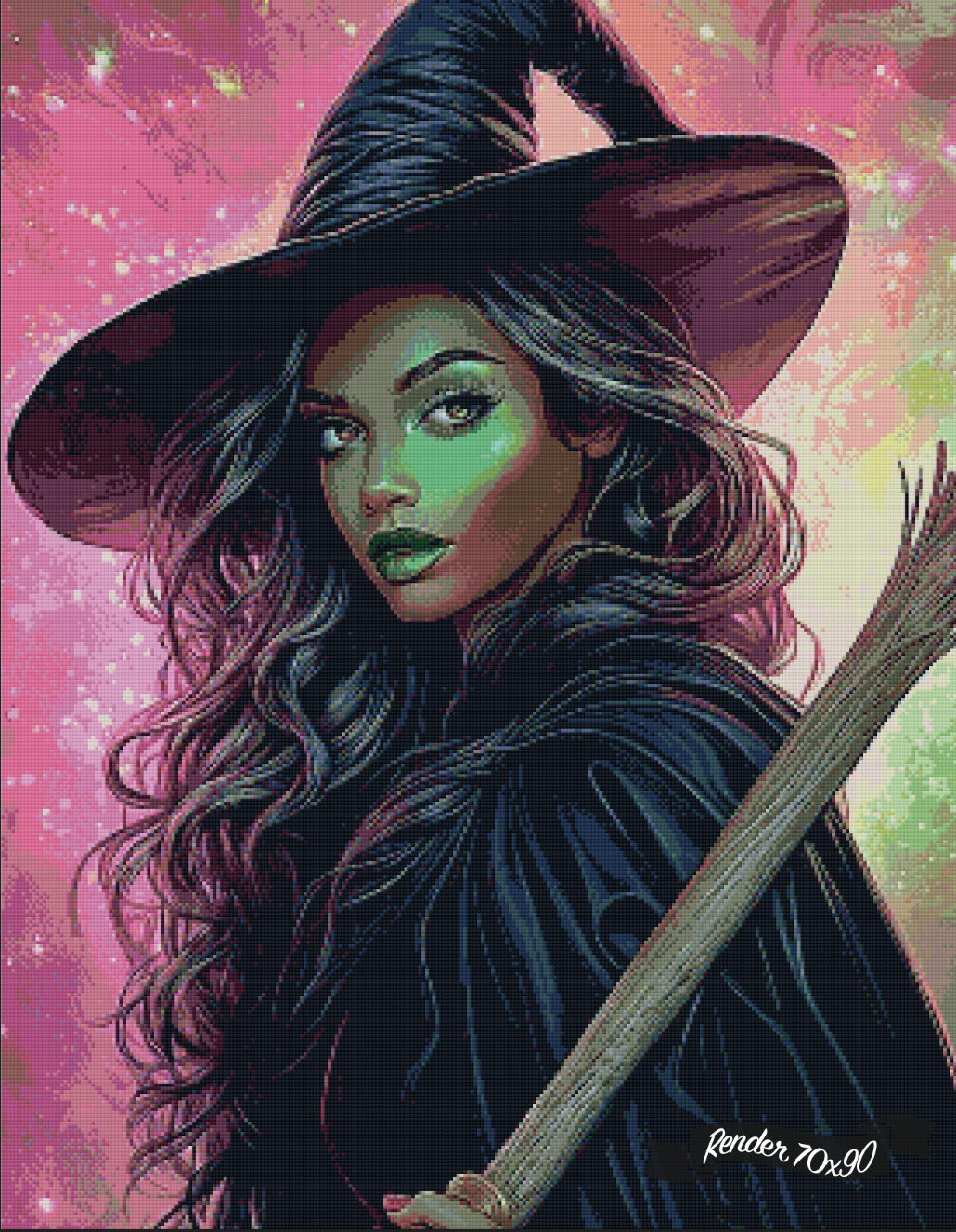 The Green Witch ©Cocomarshmallow Art