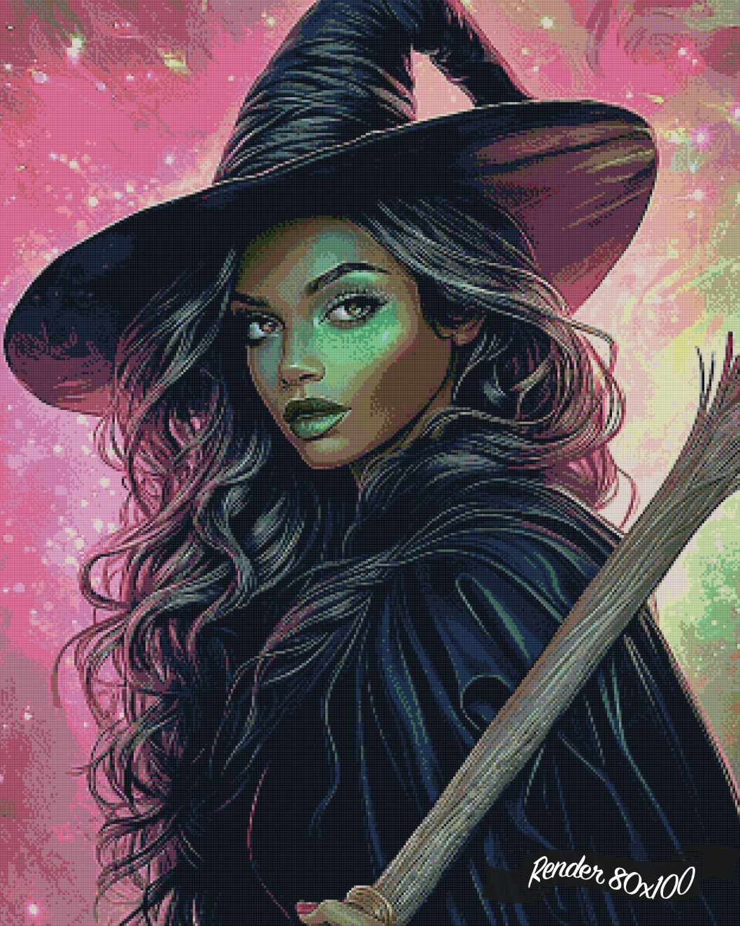 The Green Witch ©Cocomarshmallow Art
