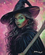 The Green Witch ©Cocomarshmallow Art