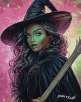 The Green Witch ©Cocomarshmallow Art