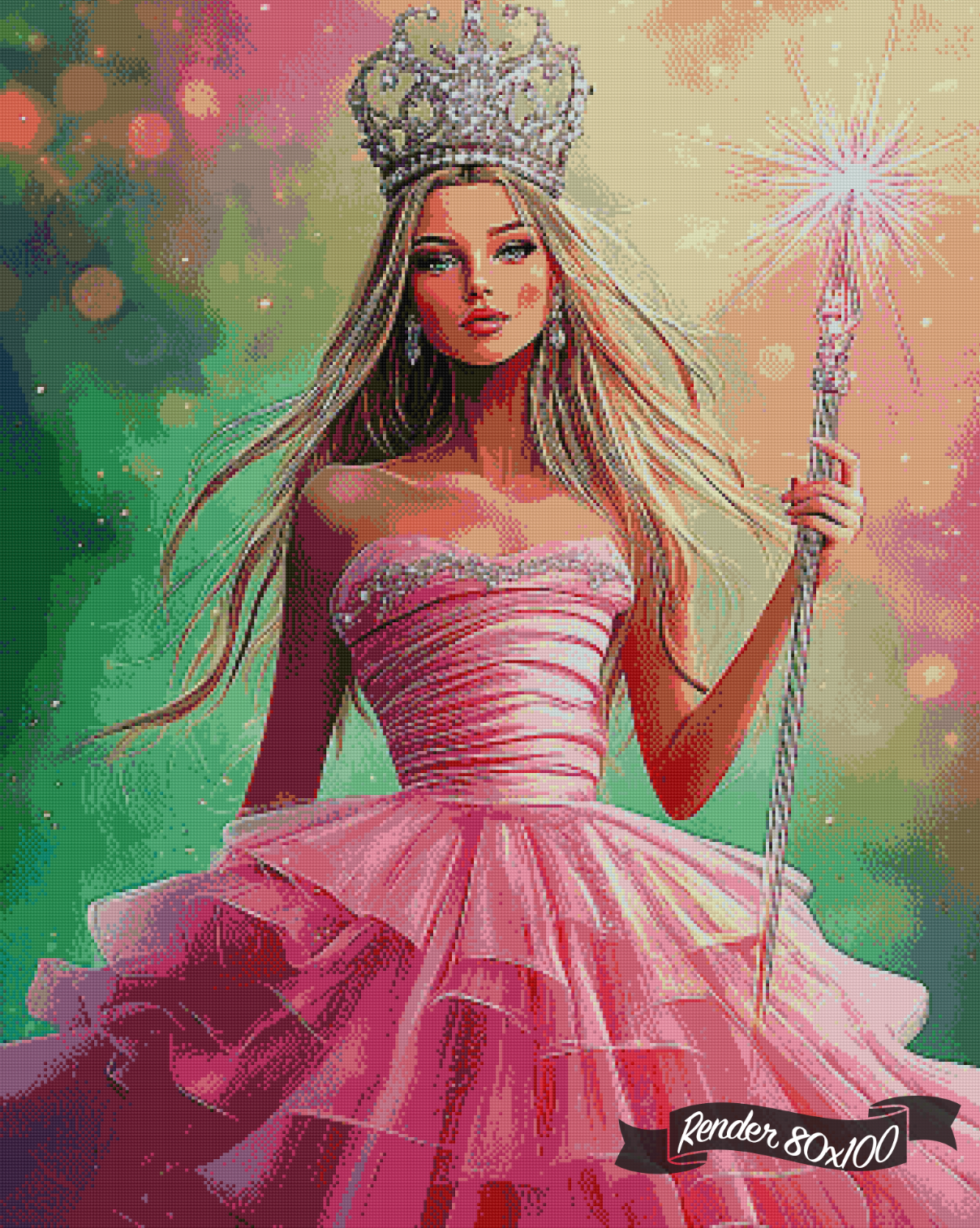 The Pink Witch ©Cocomarshmallow Art
