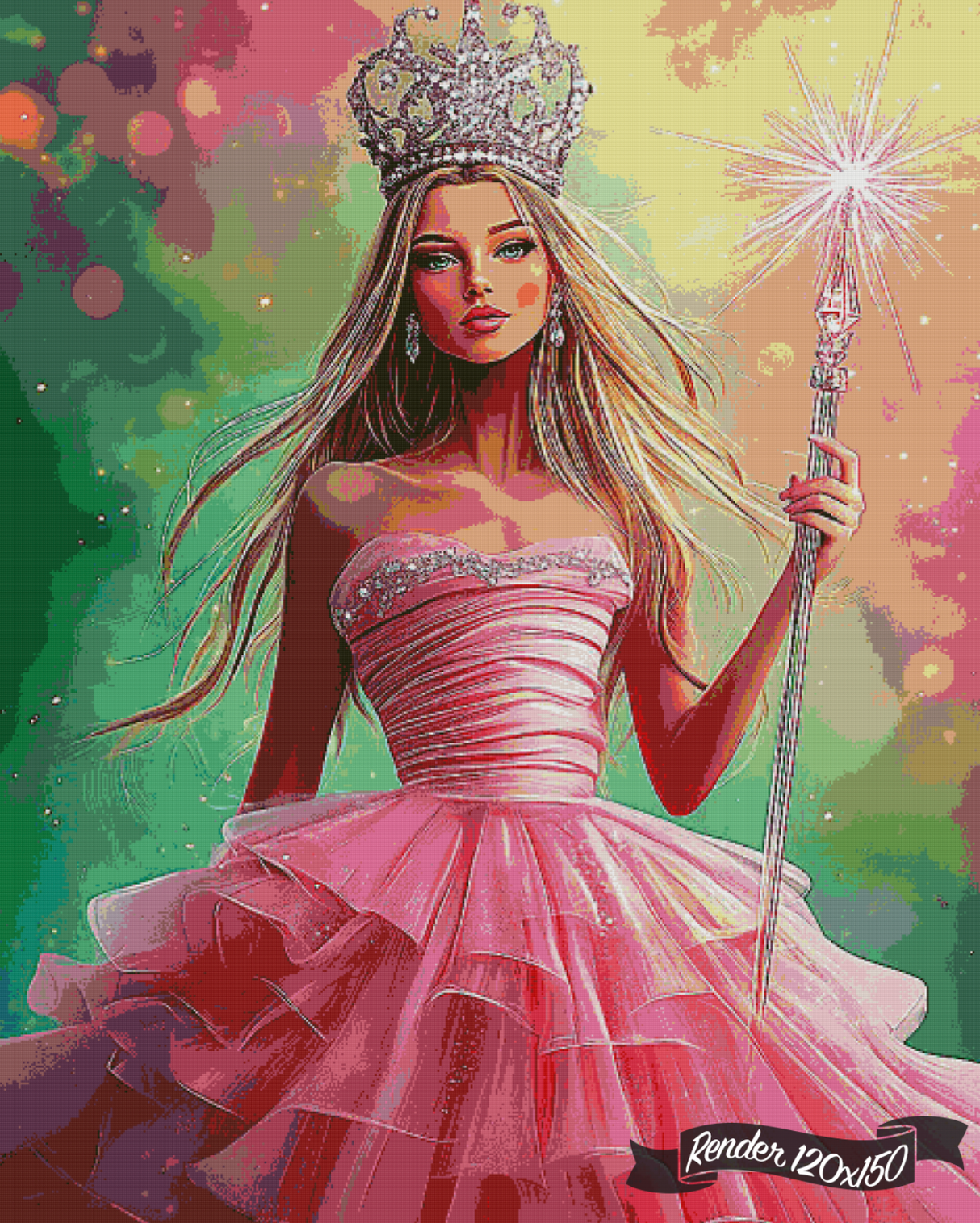 The Pink Witch ©Cocomarshmallow Art