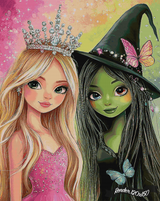 Witches In Training ©Cocomarshmallow Art
