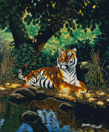 Tiger ©Chris Hiett. Licensed by MGL, www.mglart.com