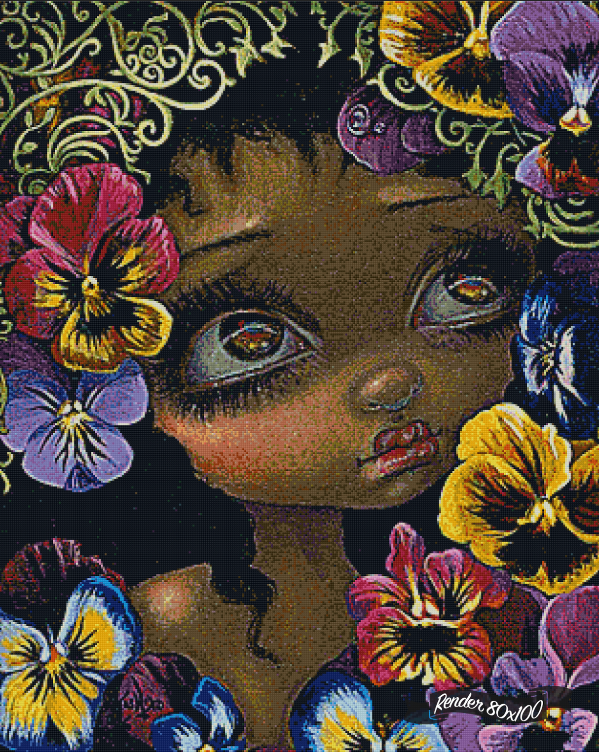 The Language Of Flowers 2 ©Jasmine Becket-Griffith