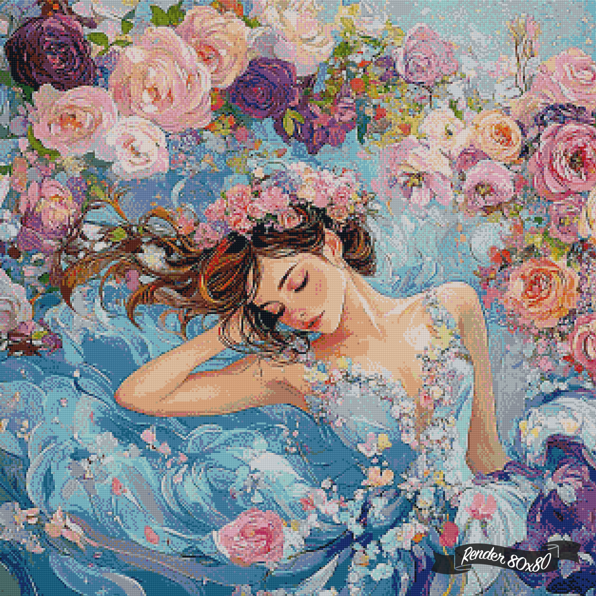 Dreaming In Blooms ©Diamants et Strass