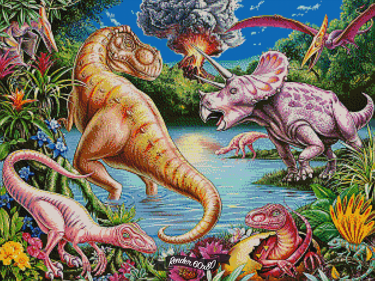 Dino Lagoon ©Mark Gregory. Licensed by MGL, www.mglart.com