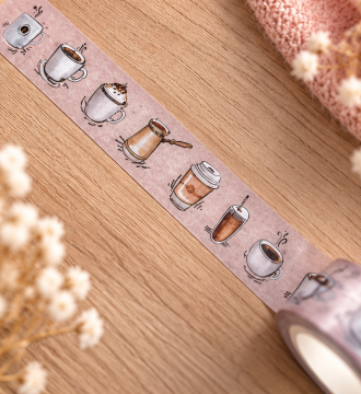 Coffee Washi Tape