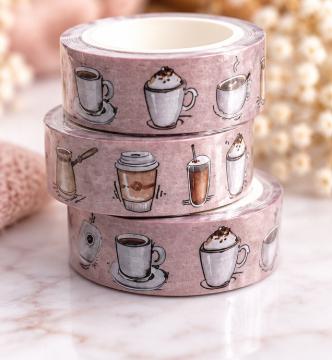Coffee Washi Tape