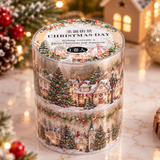 Christmas Village Decorative Tape