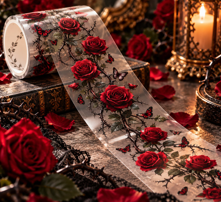 Bramble Rose Decorative Tape