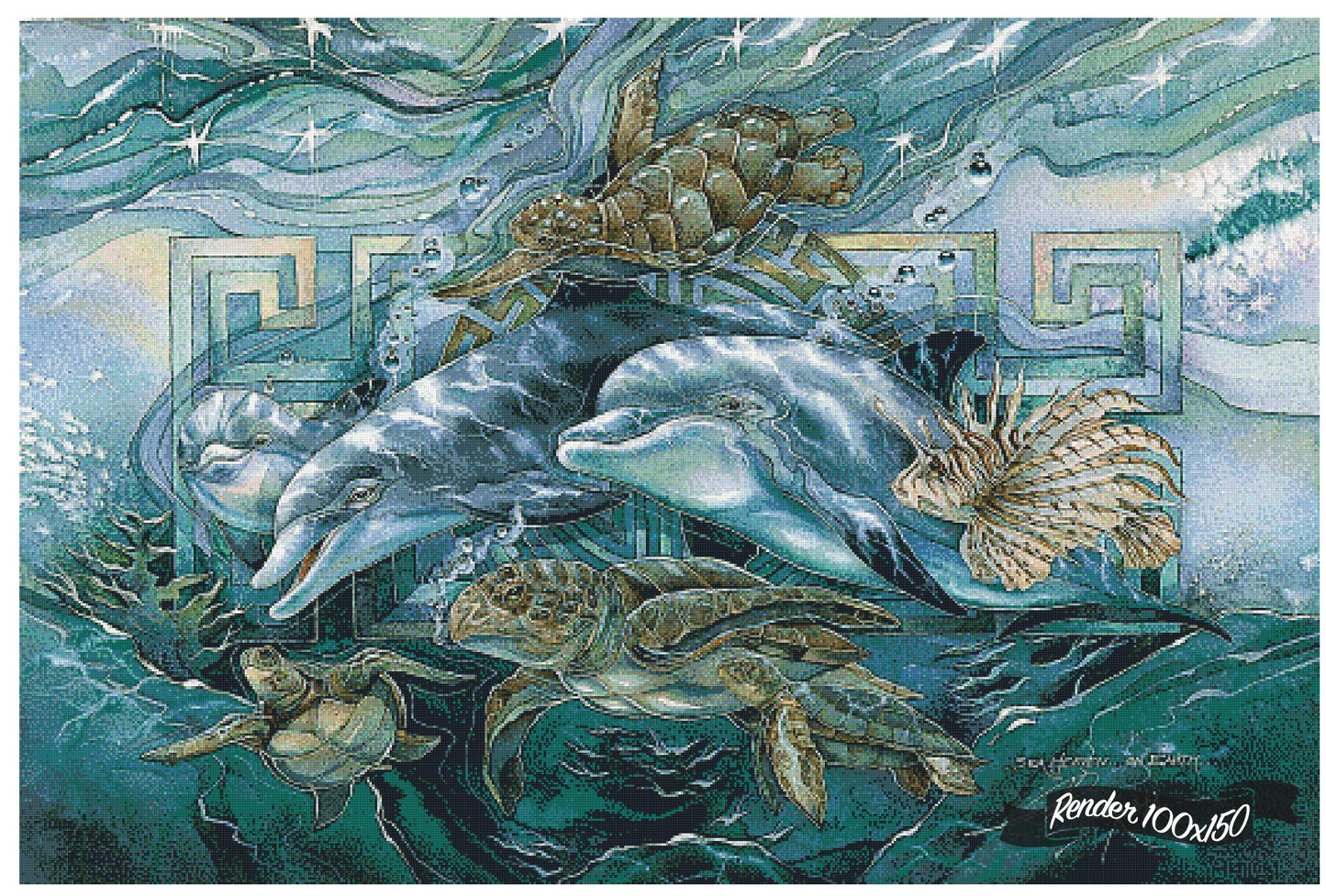 Sea Heaven On Earth ©Jody Bergsma. Licensed by MGL, www.mglart.com