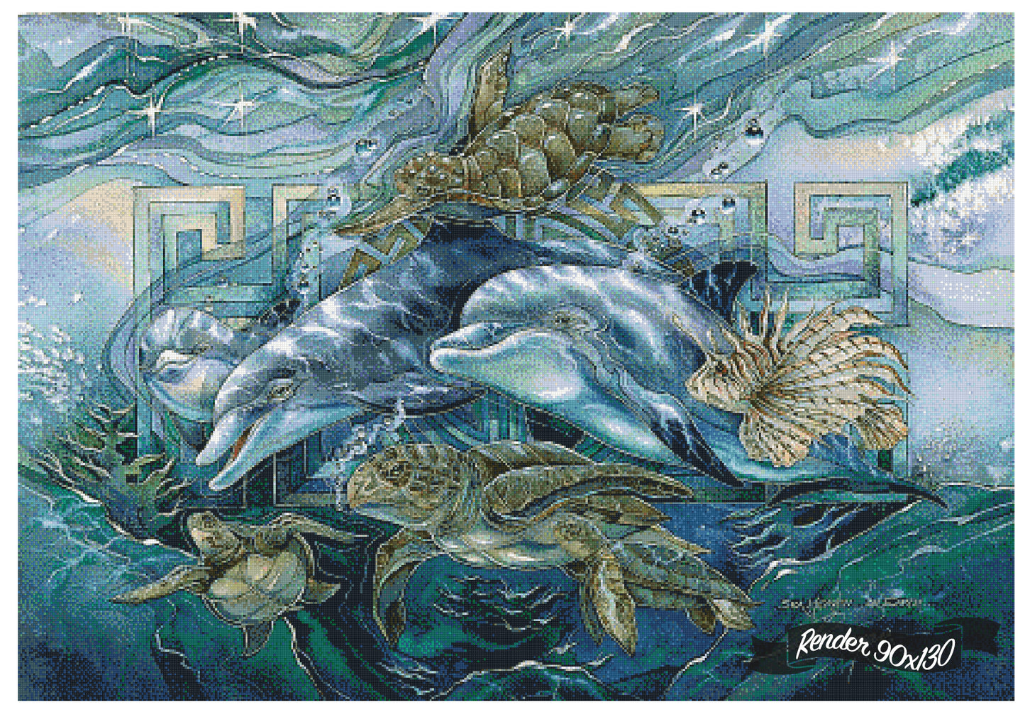 Sea Heaven On Earth ©Jody Bergsma. Licensed by MGL, www.mglart.com