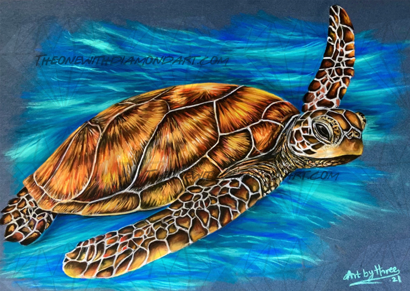 Sea Turtle ©ArtByThree