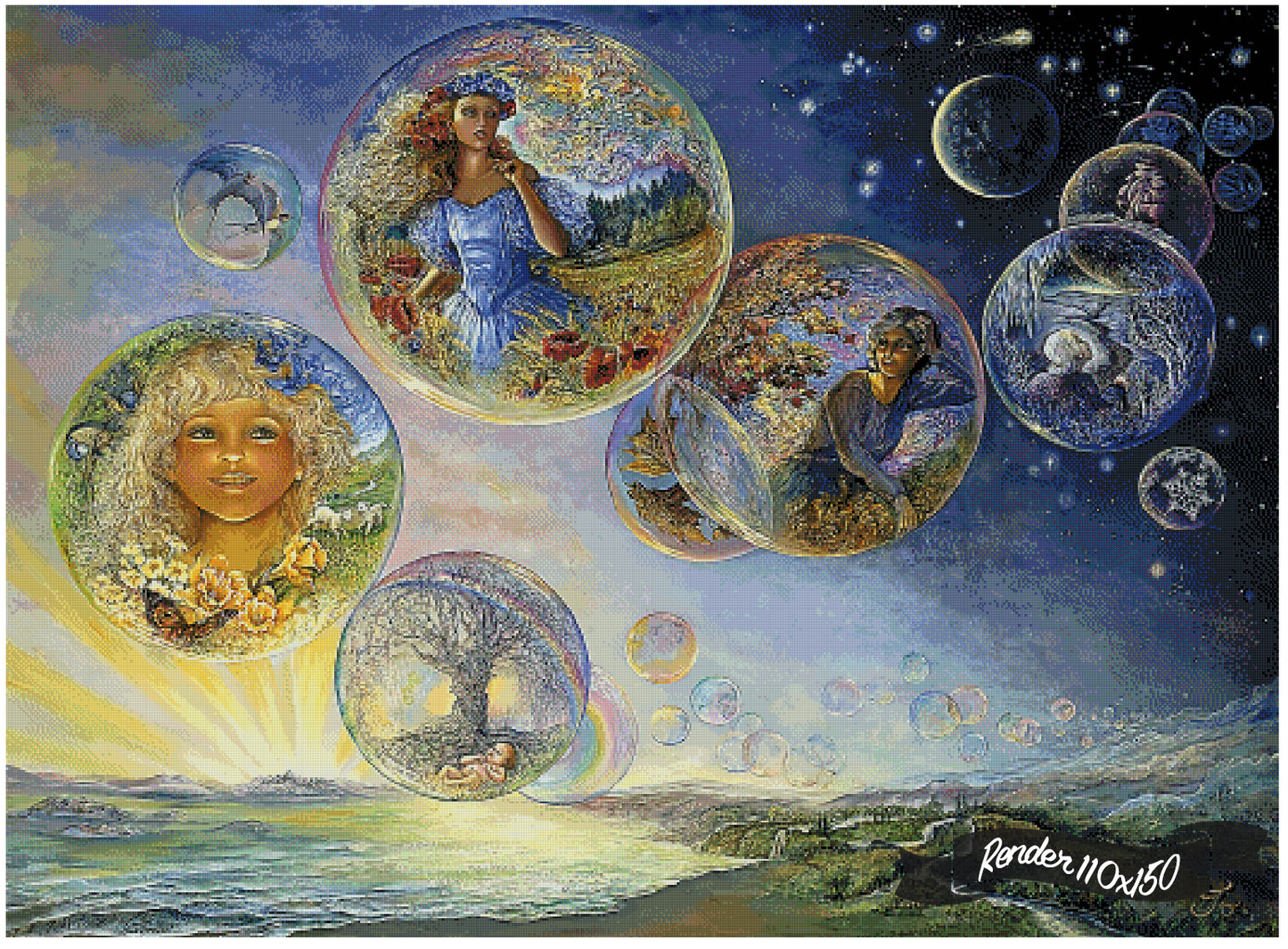 Seasons Of Life ©Josephine Wall