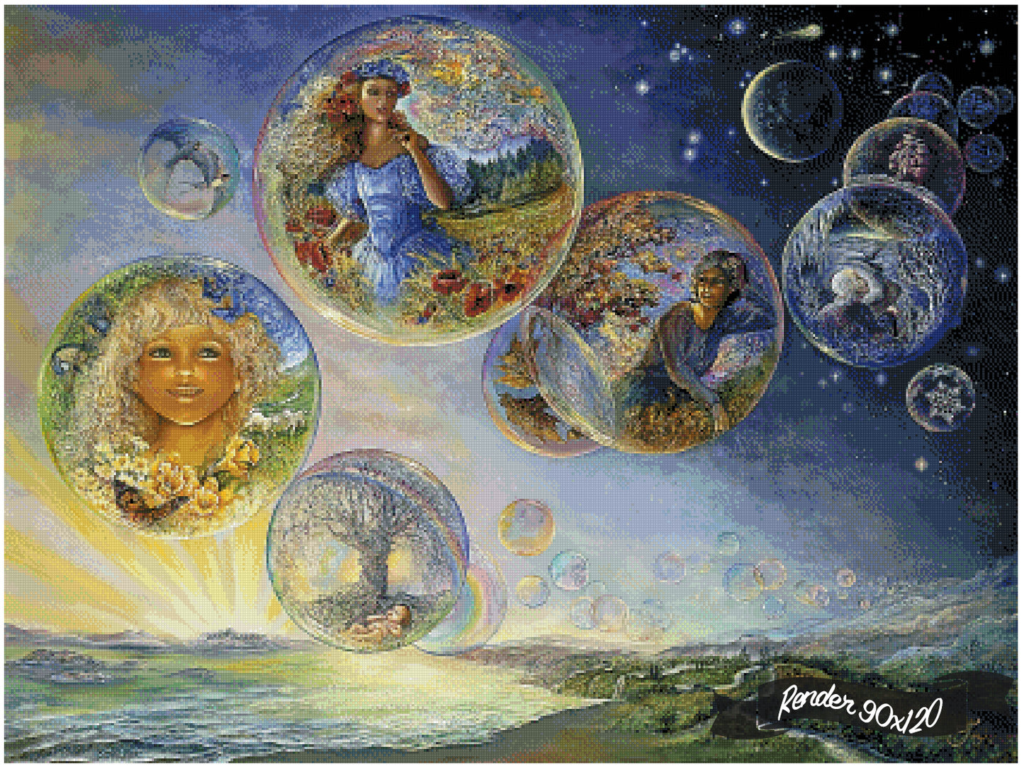 Seasons Of Life ©Josephine Wall