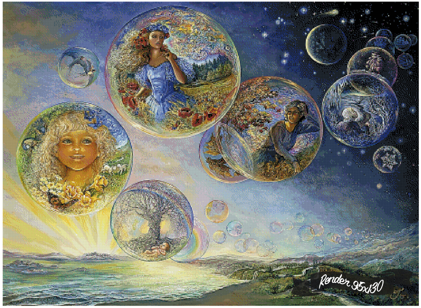 Seasons Of Life ©Josephine Wall