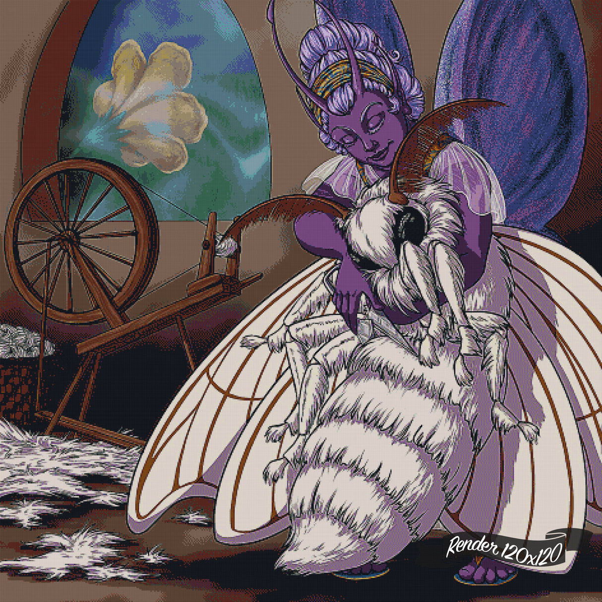 Moth Shearing Season ©Sara Rose