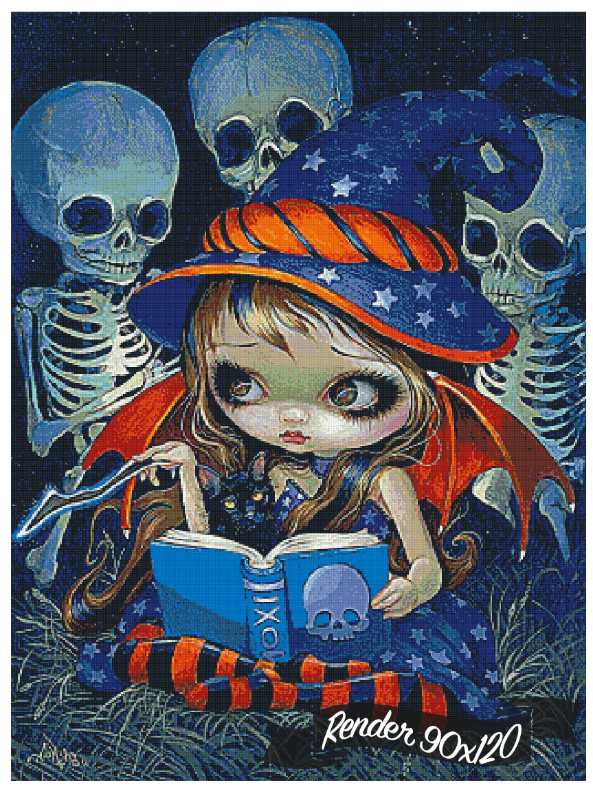 Skeleton Magic ©Jasmine Becket-Griffith