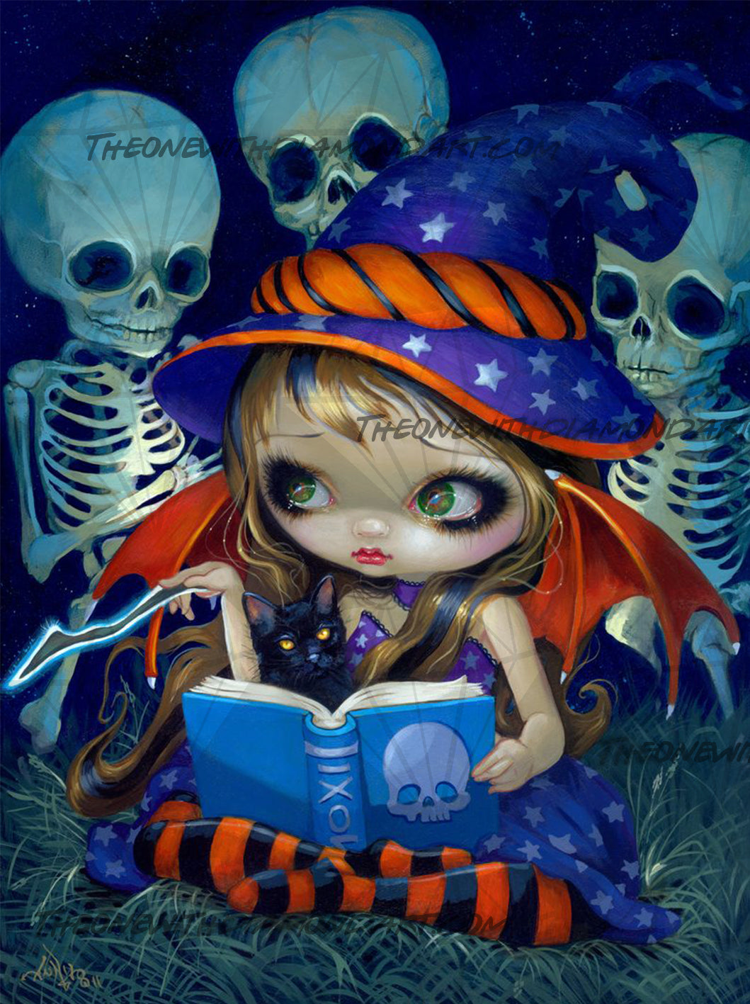 Skeleton Magic ©Jasmine Becket-Griffith